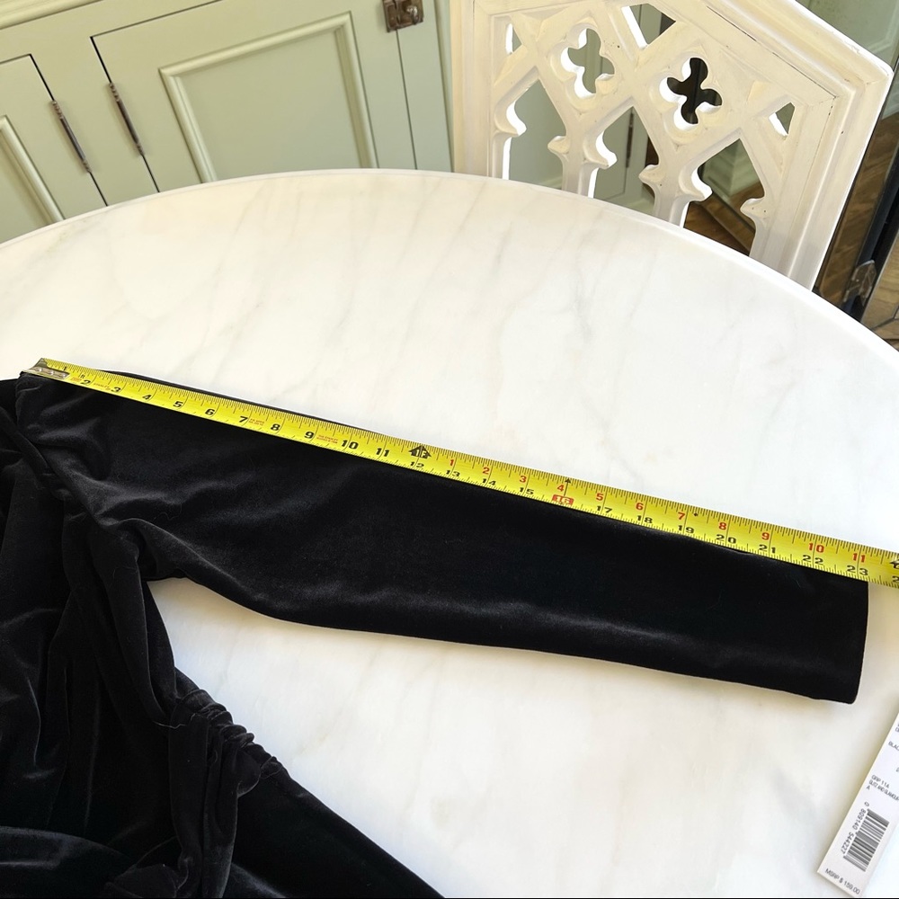 Antonio Melani Velvet Dress Black Sz 2 - Picture 13 of 13